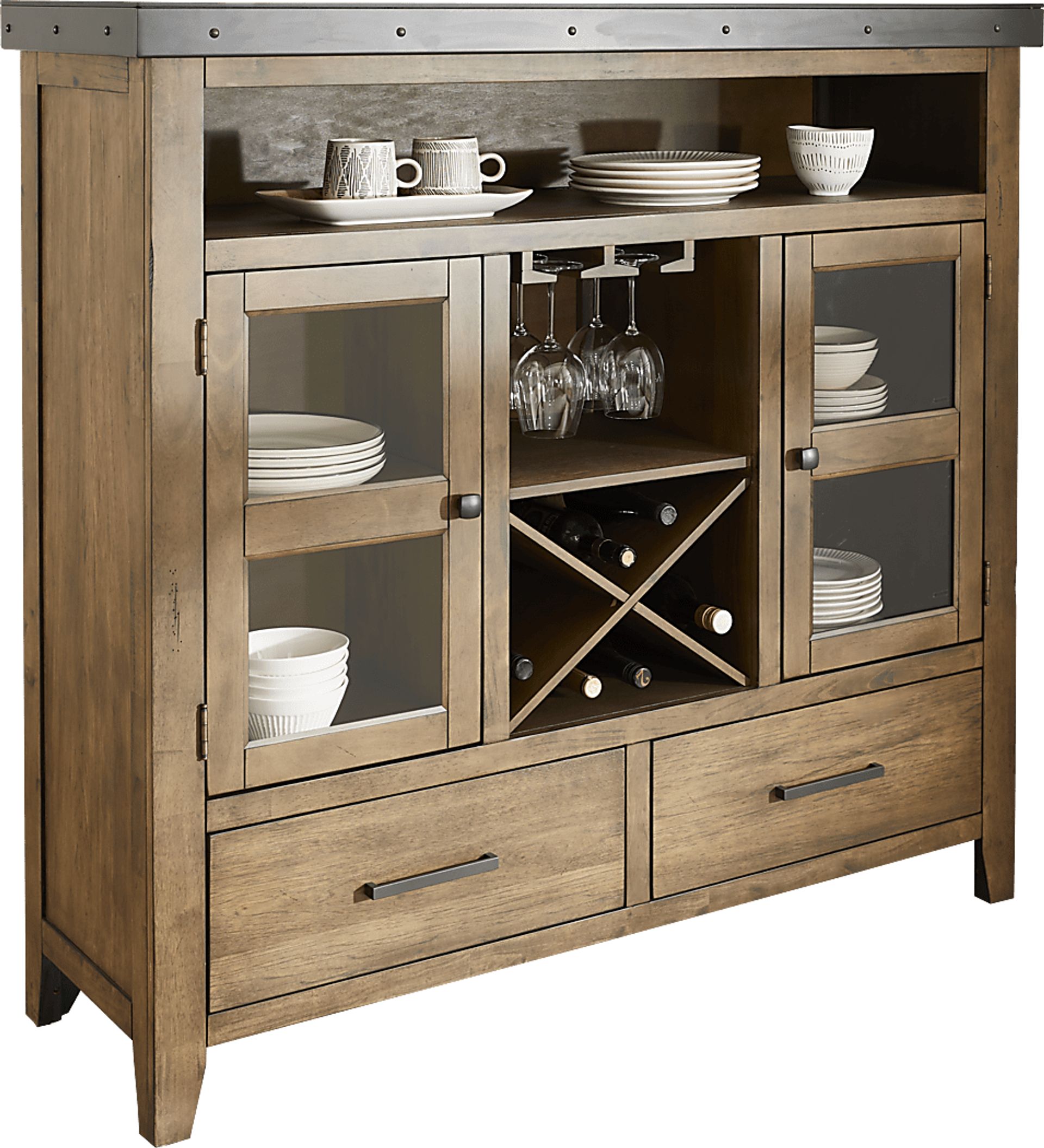 Hazelnut Woods Brown Server - Image 2