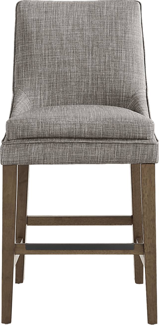 Hazelnut Woods 5 Pc Brown Counter Height Dining Room with Upholstered Stools - Thumbnail - Image 5
