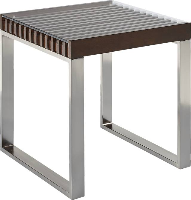 Hazelton Chocolate End Table - Thumbnail - Image 1