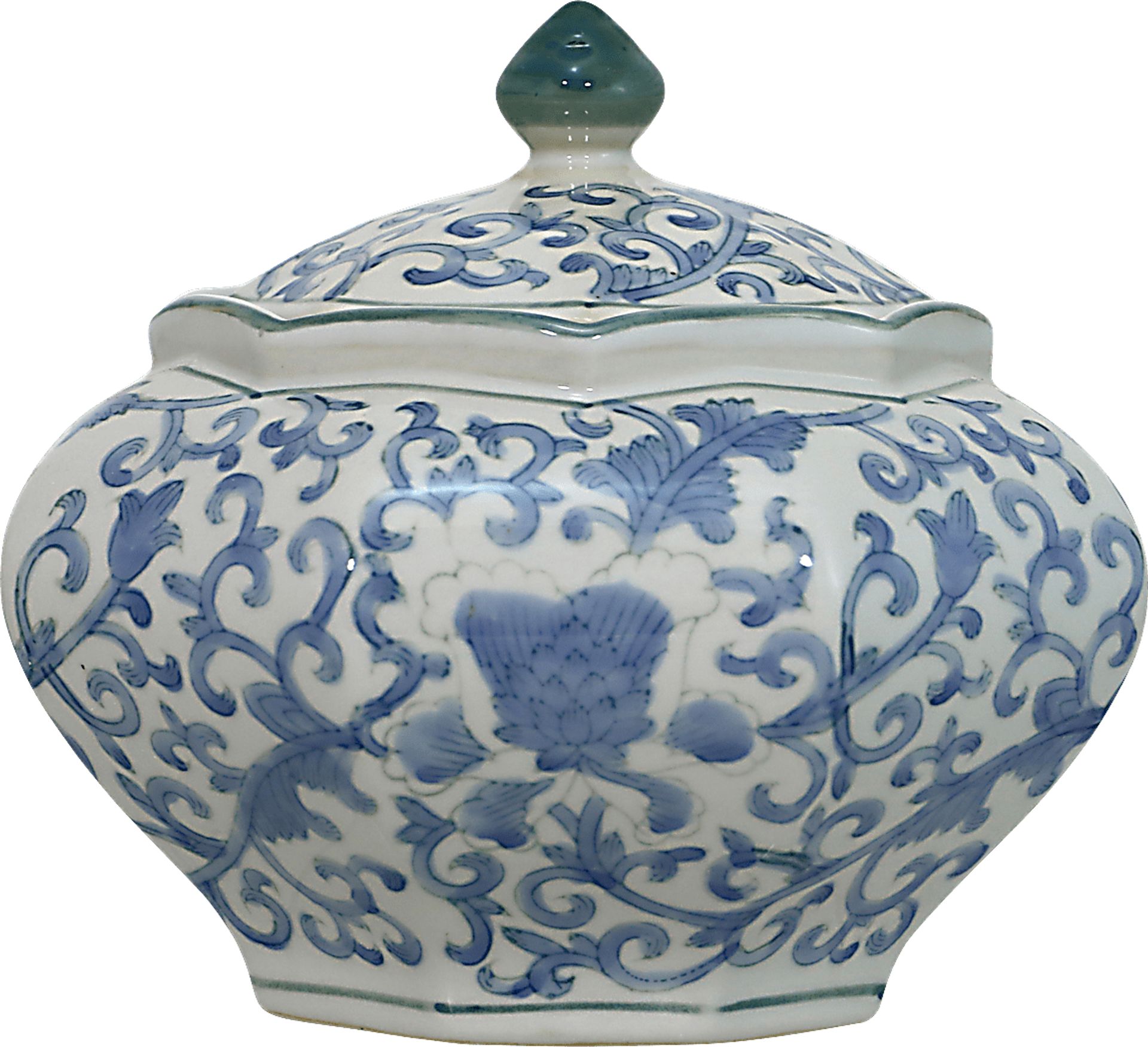 Hazina Blue Large Vase Set of 2 - Image 1