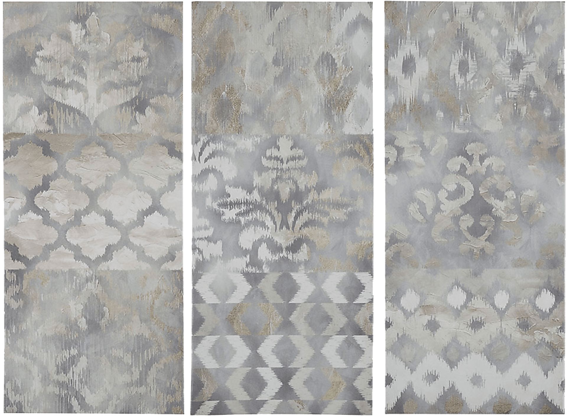 Hazy Illusion Natural Artwork, Set of 3 - Image 1