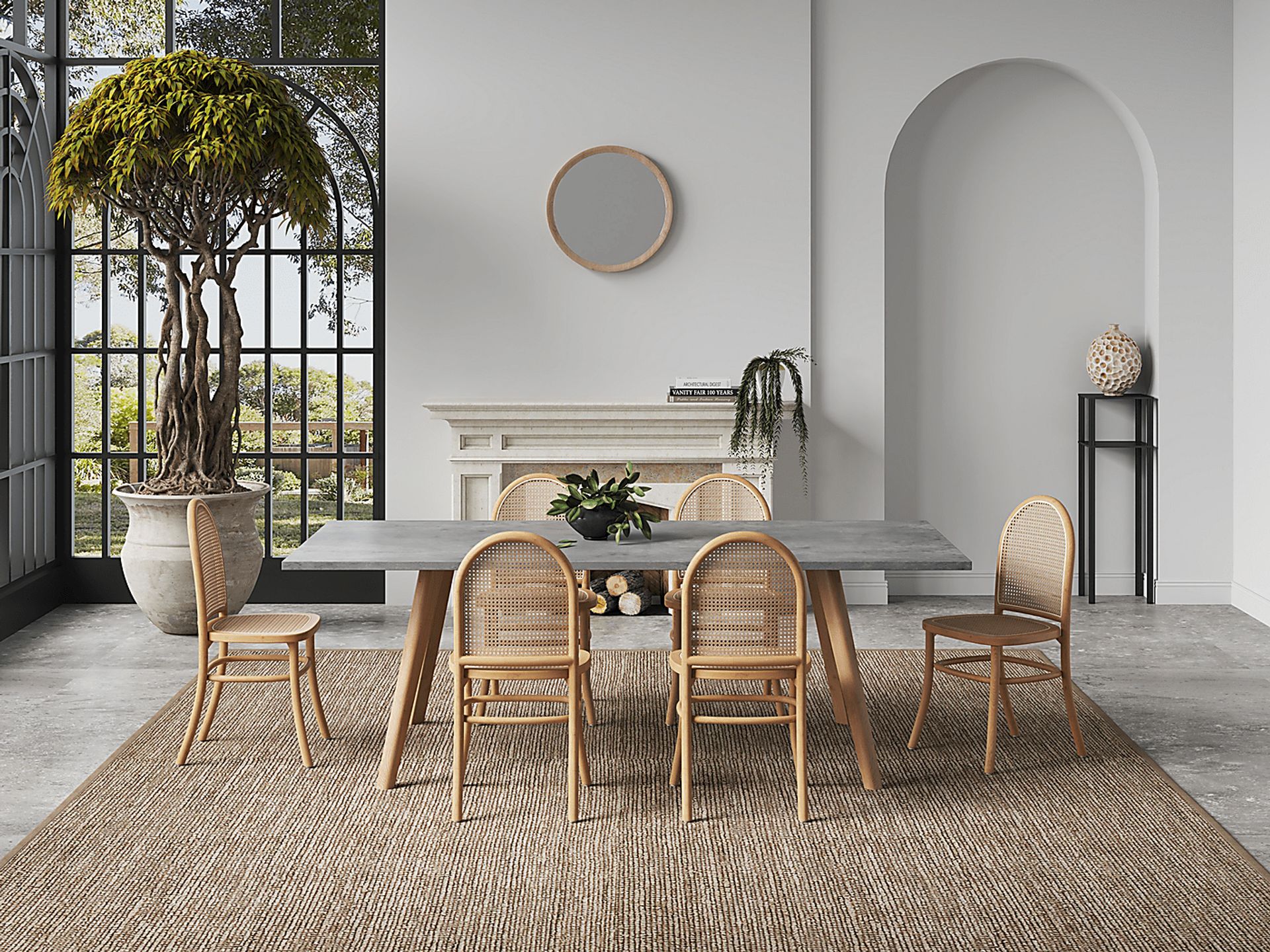 Heartnite Natural Dining Chair, Set of 2 - Image 2