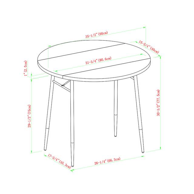 Heartstill White Dining Table - Thumbnail - Image 6
