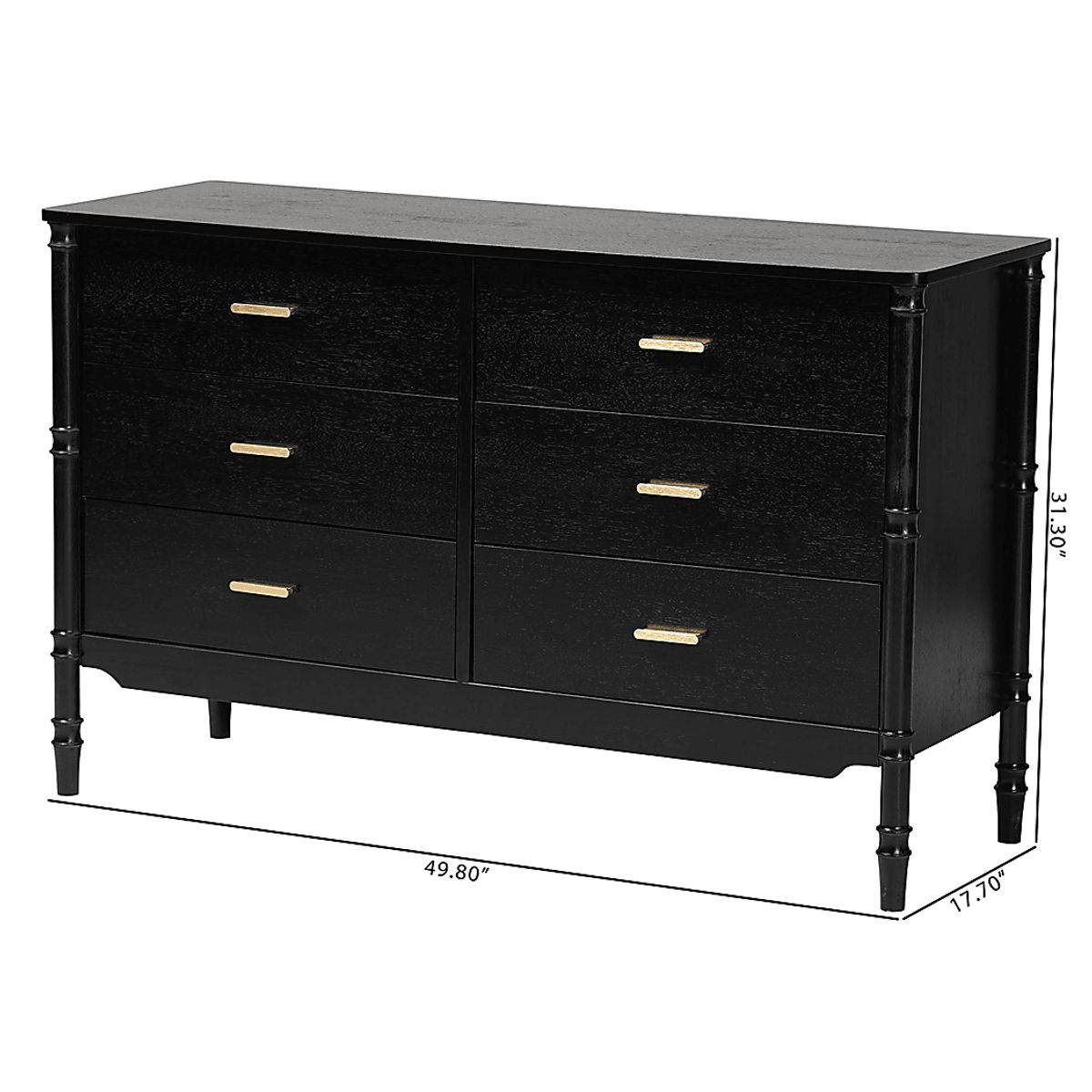 Heartsun Black Black,Colors Dresser | Rooms to Go