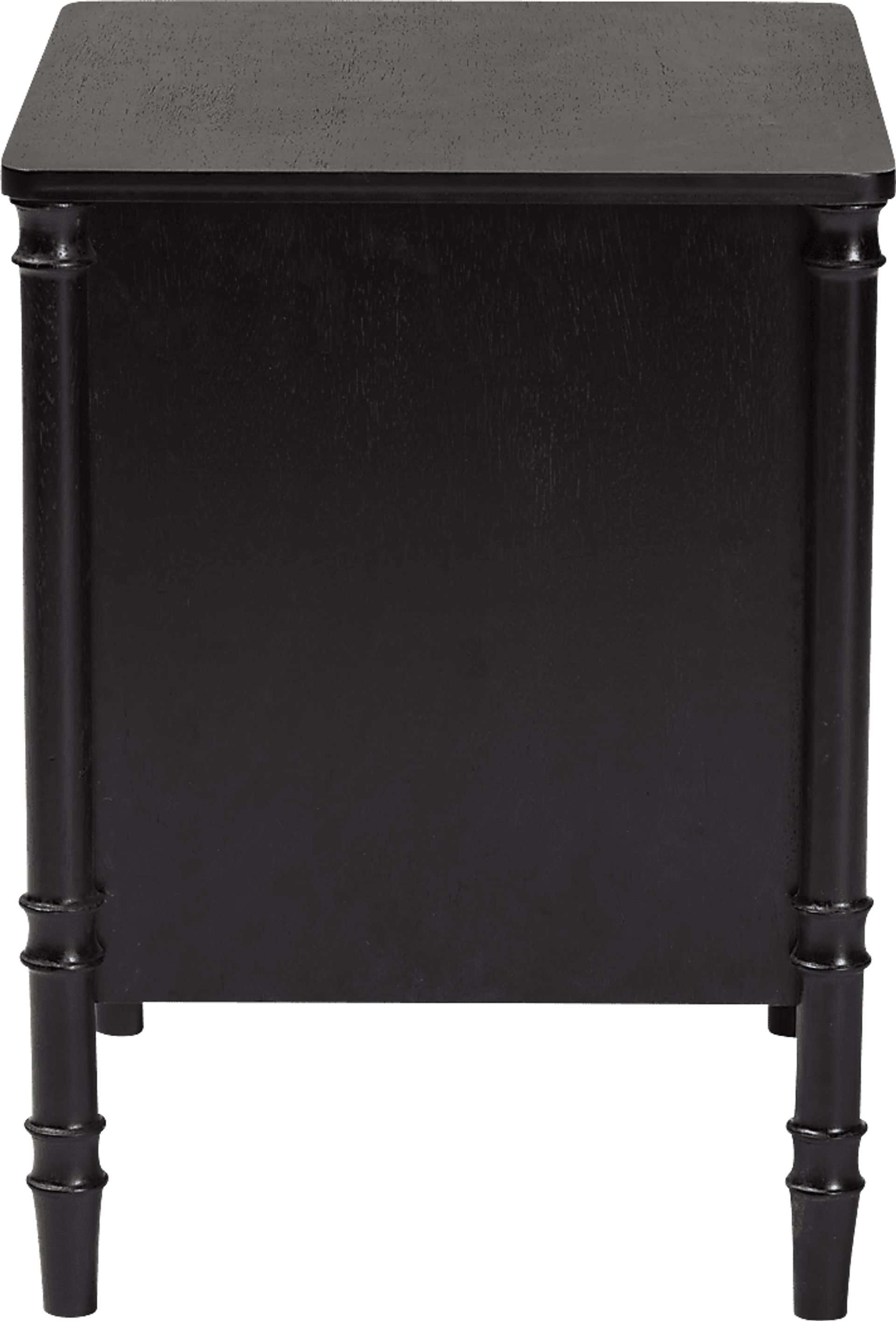Heartsun Black Nightstand - Image 7