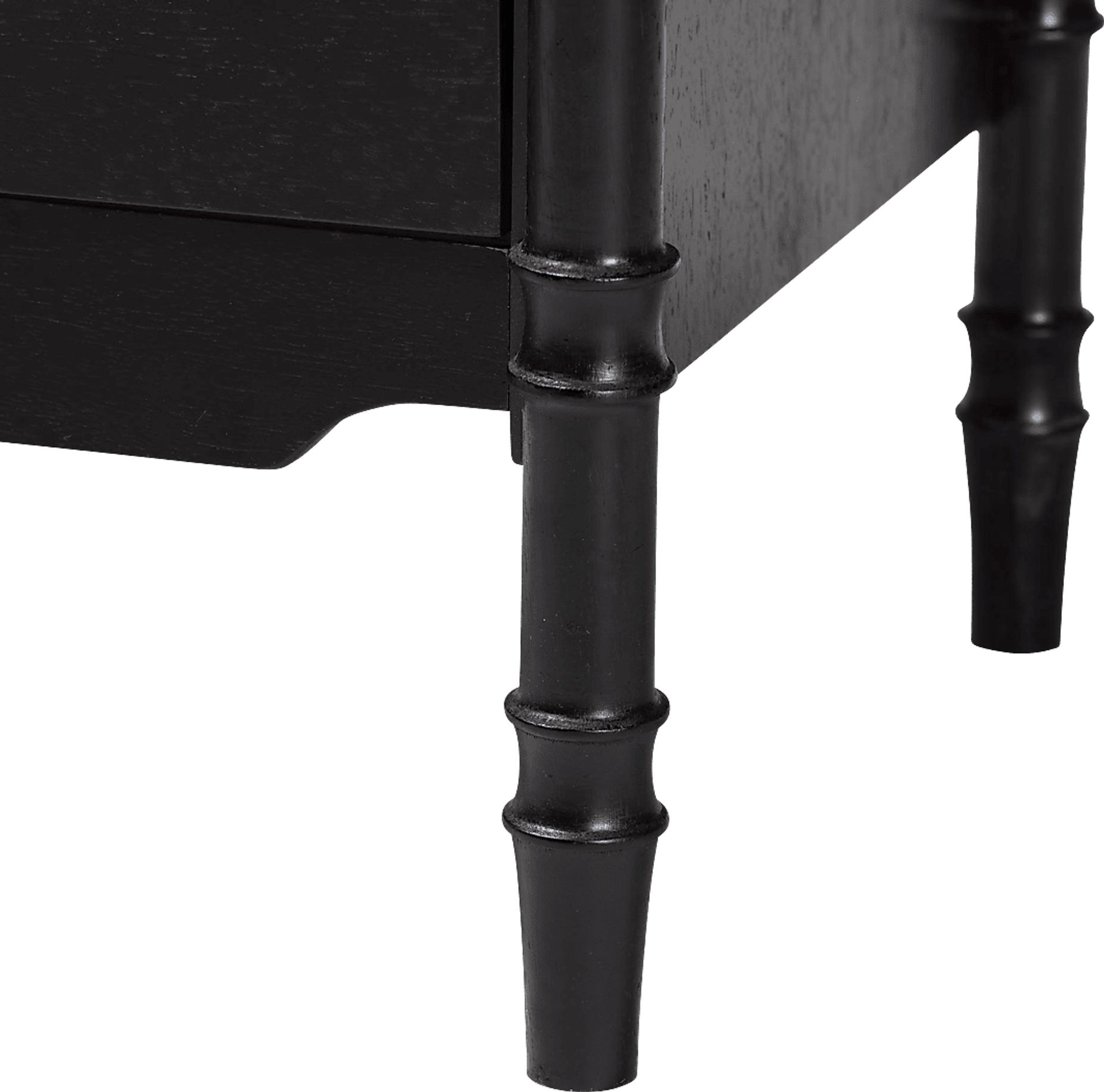 Heartsun Black Nightstand - Image 3