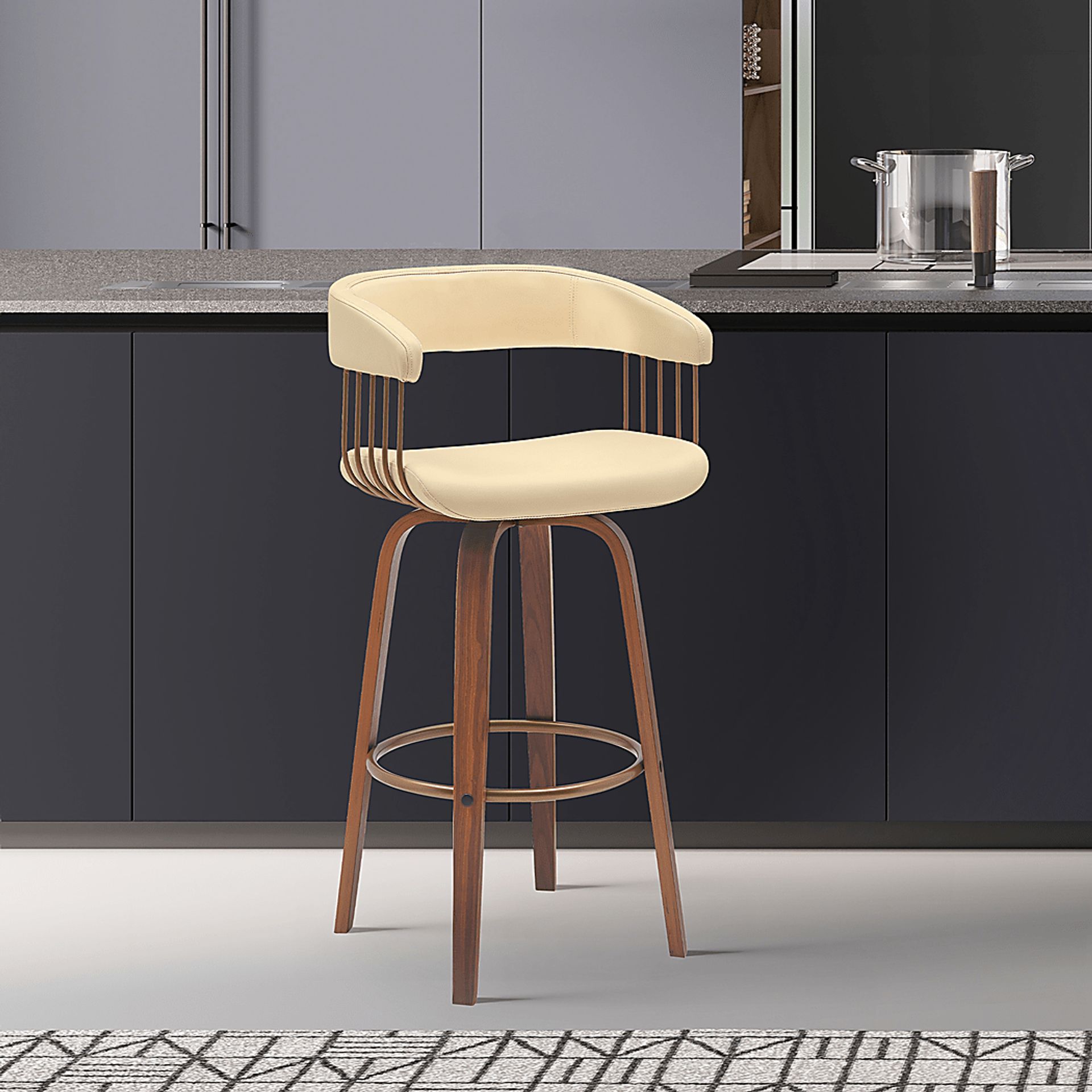 Hearttime I Cream Counter Height Stool - Image 2