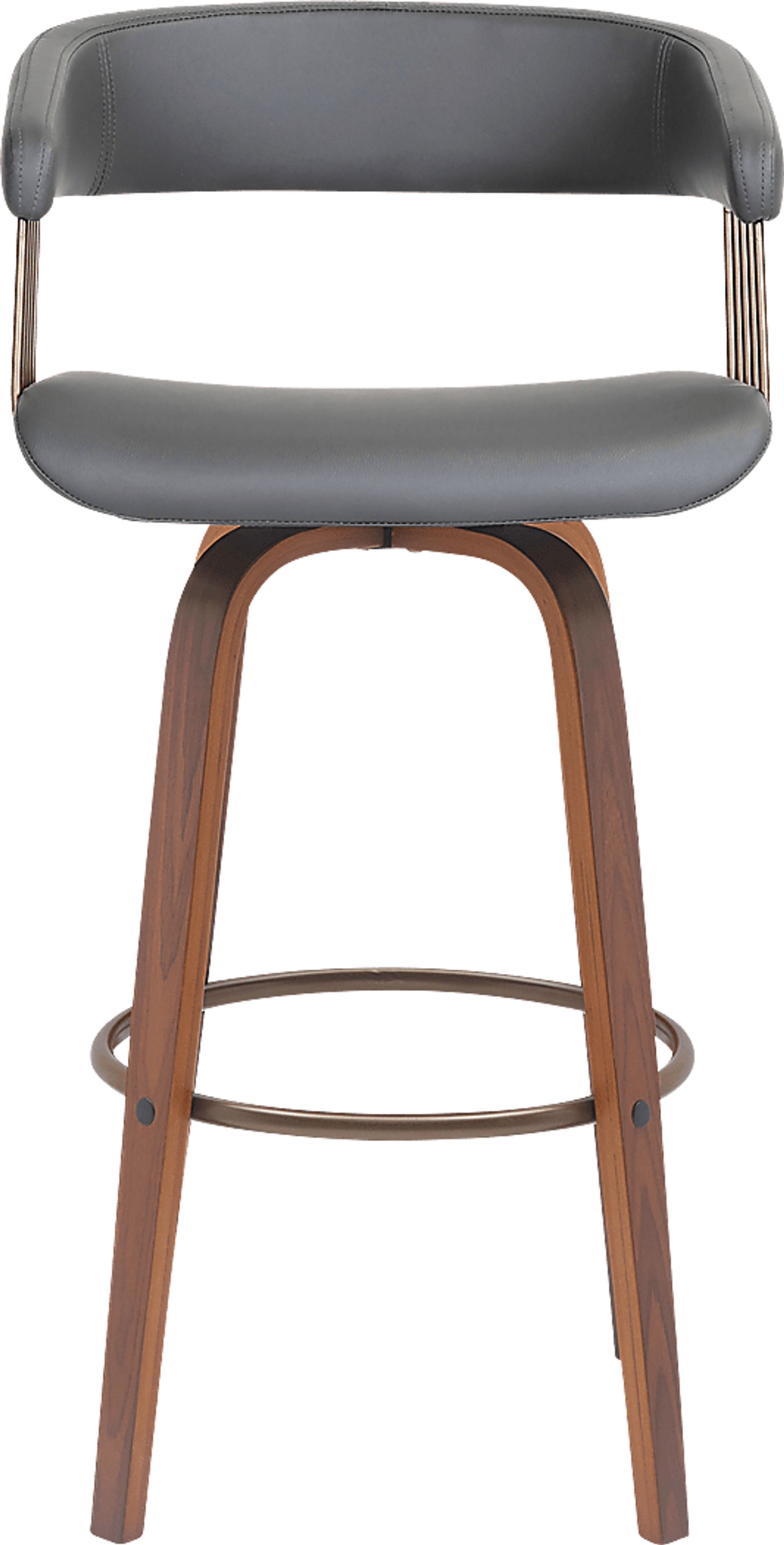 Hearttime I Gray Barstool - Image 7