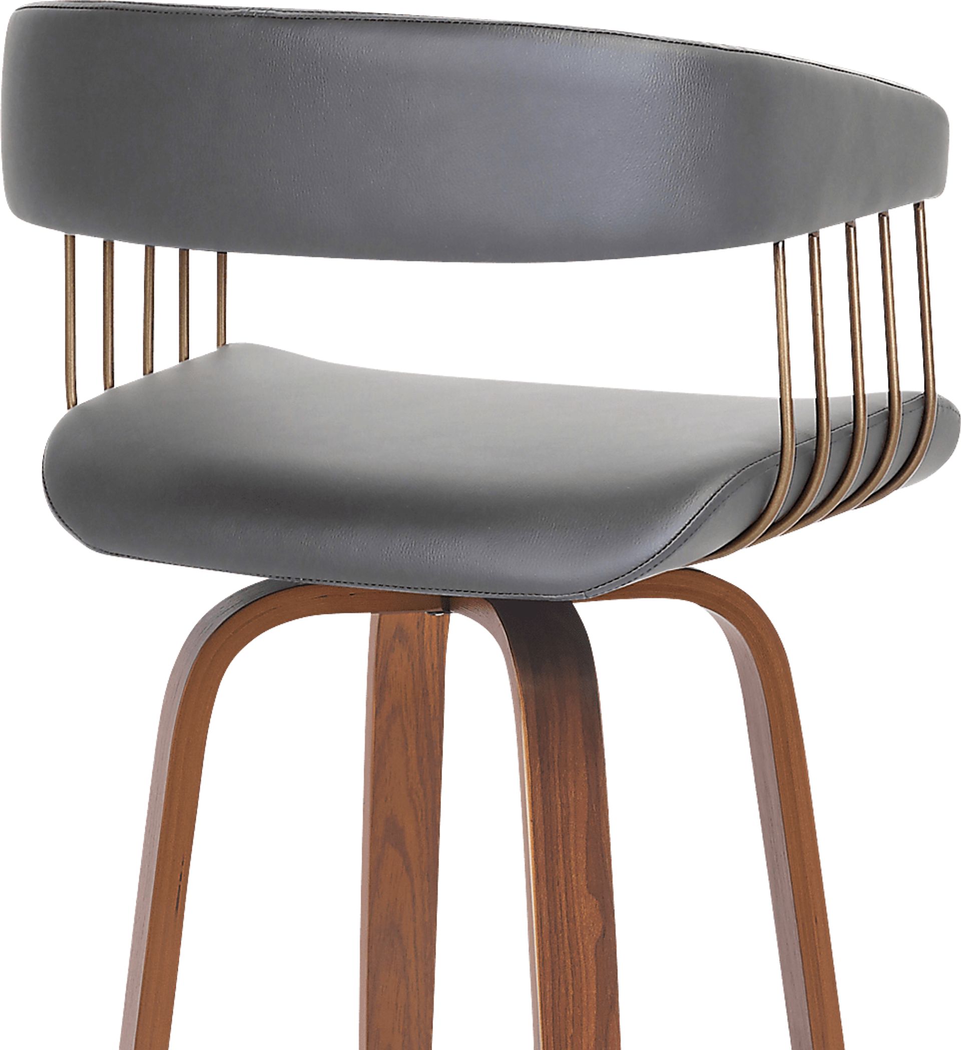 Hearttime I Gray Counter Height Stool - Image 7