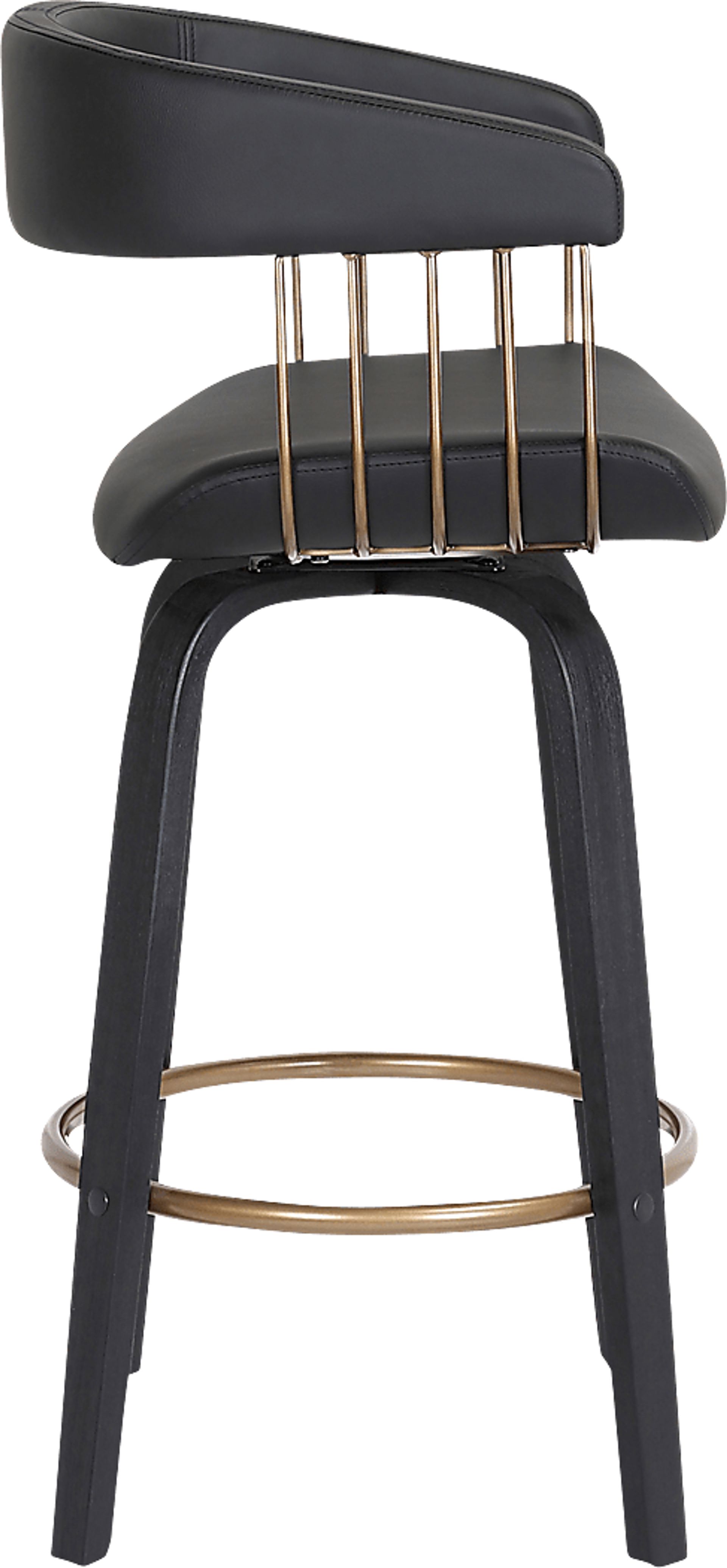 Hearttime II Black Counter Height Stool - Image 11