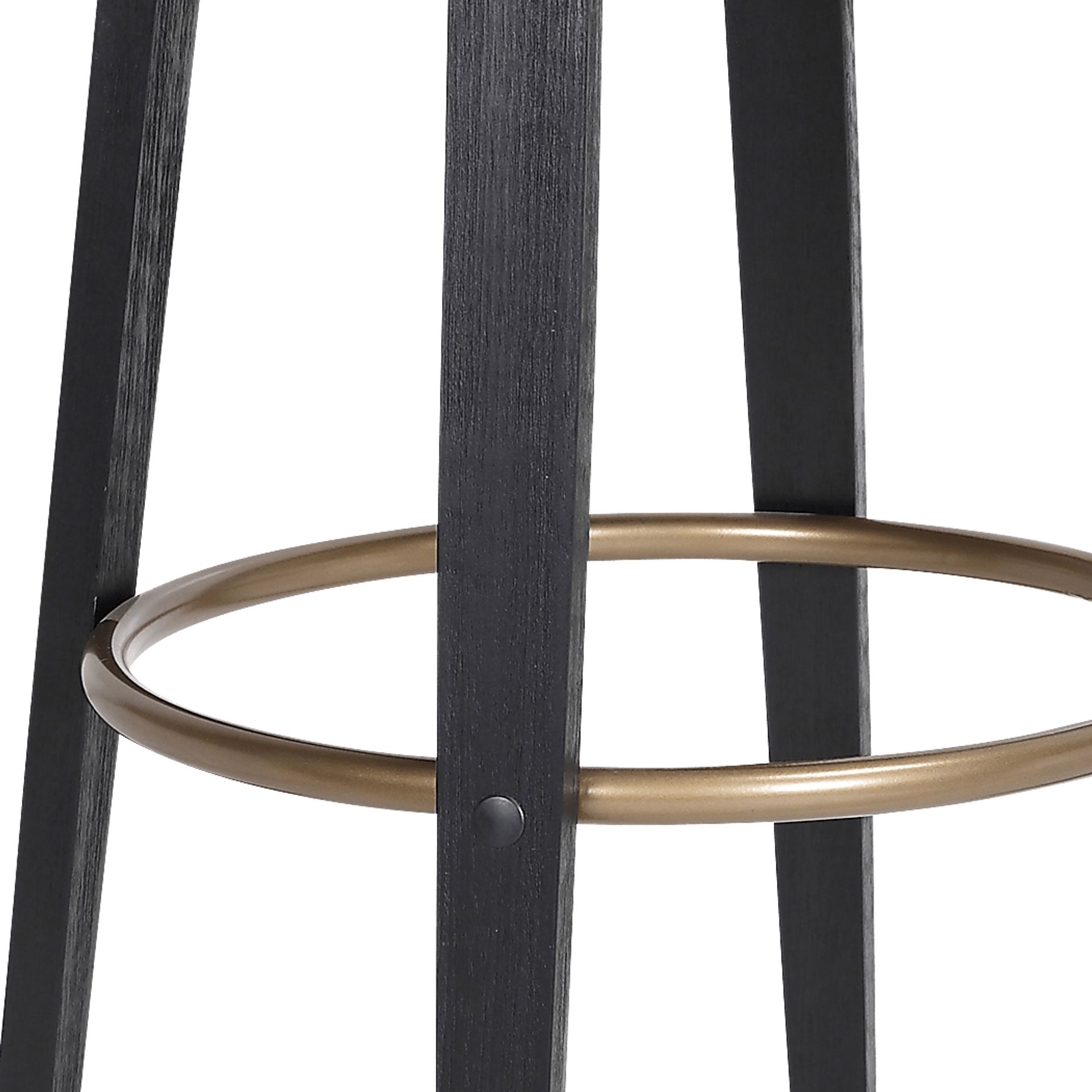 Hearttime II Black Counter Height Stool - Image 3