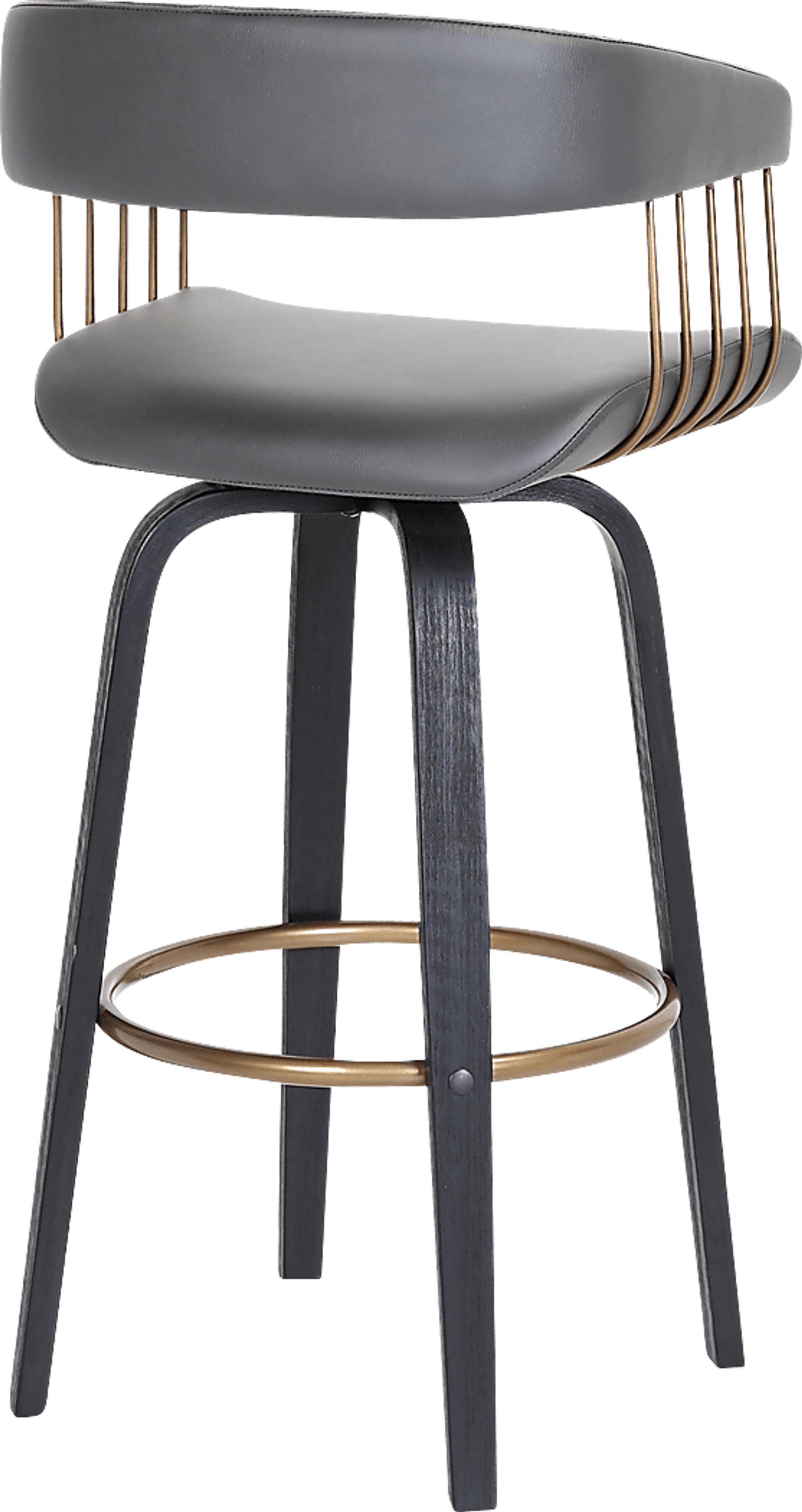Hearttime II Gray Counter Height Stool - Image 11