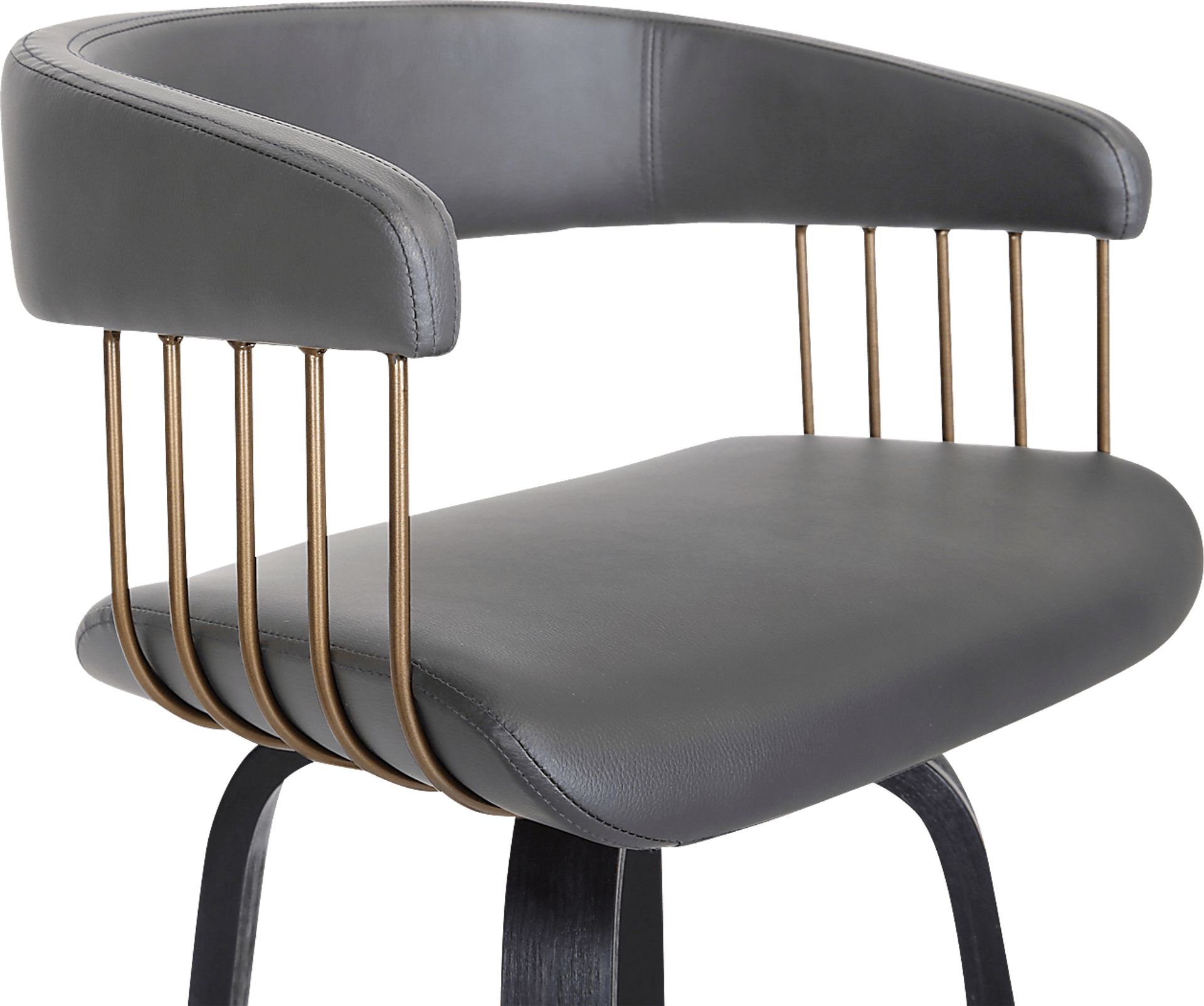 Hearttime II Gray Counter Height Stool - Image 4