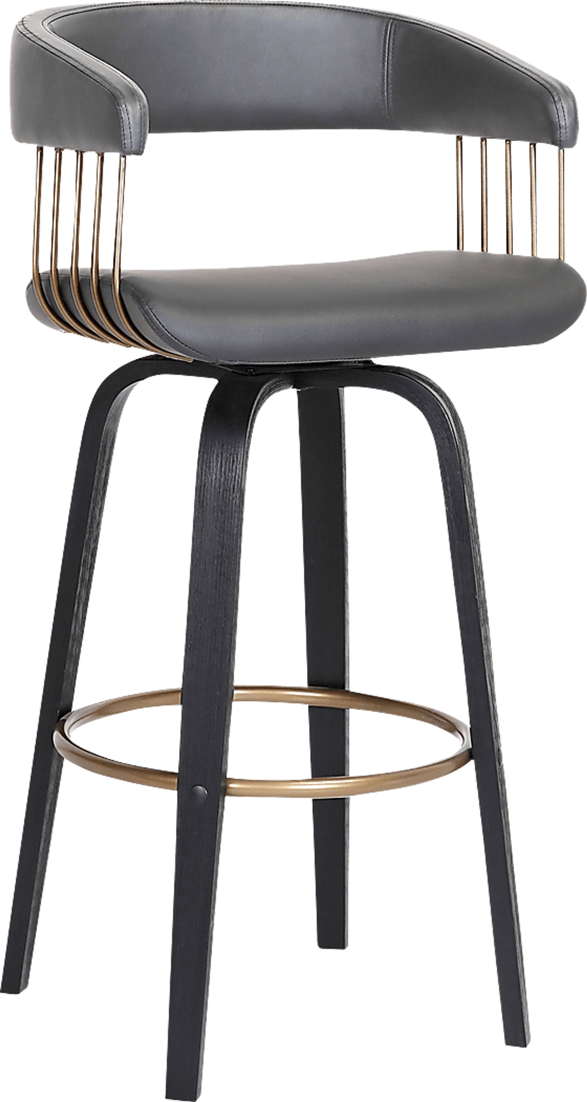 Hearttime II Gray Counter Height Stool - Image 1
