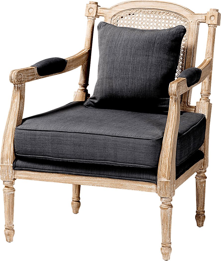 Heasletts Gray Accent Chair
