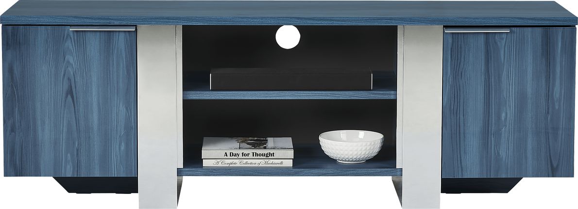 Heatherview Blue 70 in. Console