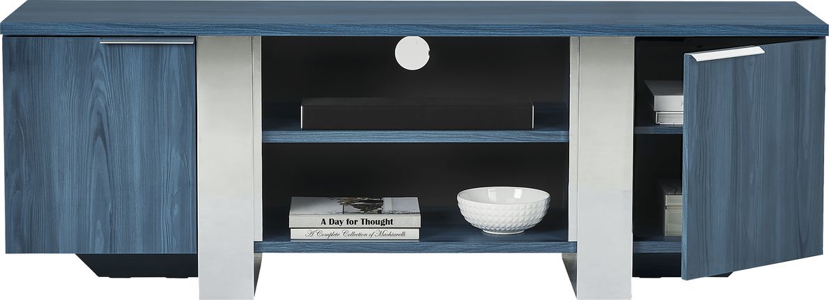Heatherview Blue 70 in. Console