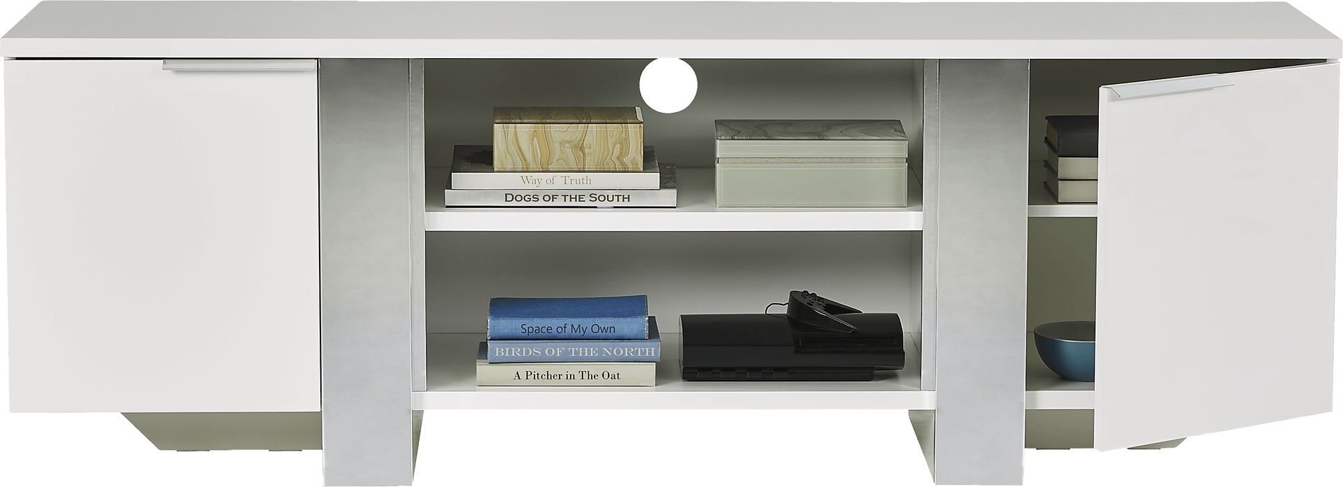 Heatherview White 70 in. Console - Image 2