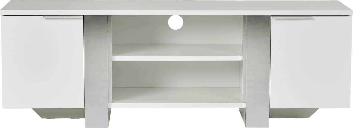 Heatherview White 70 in. Console