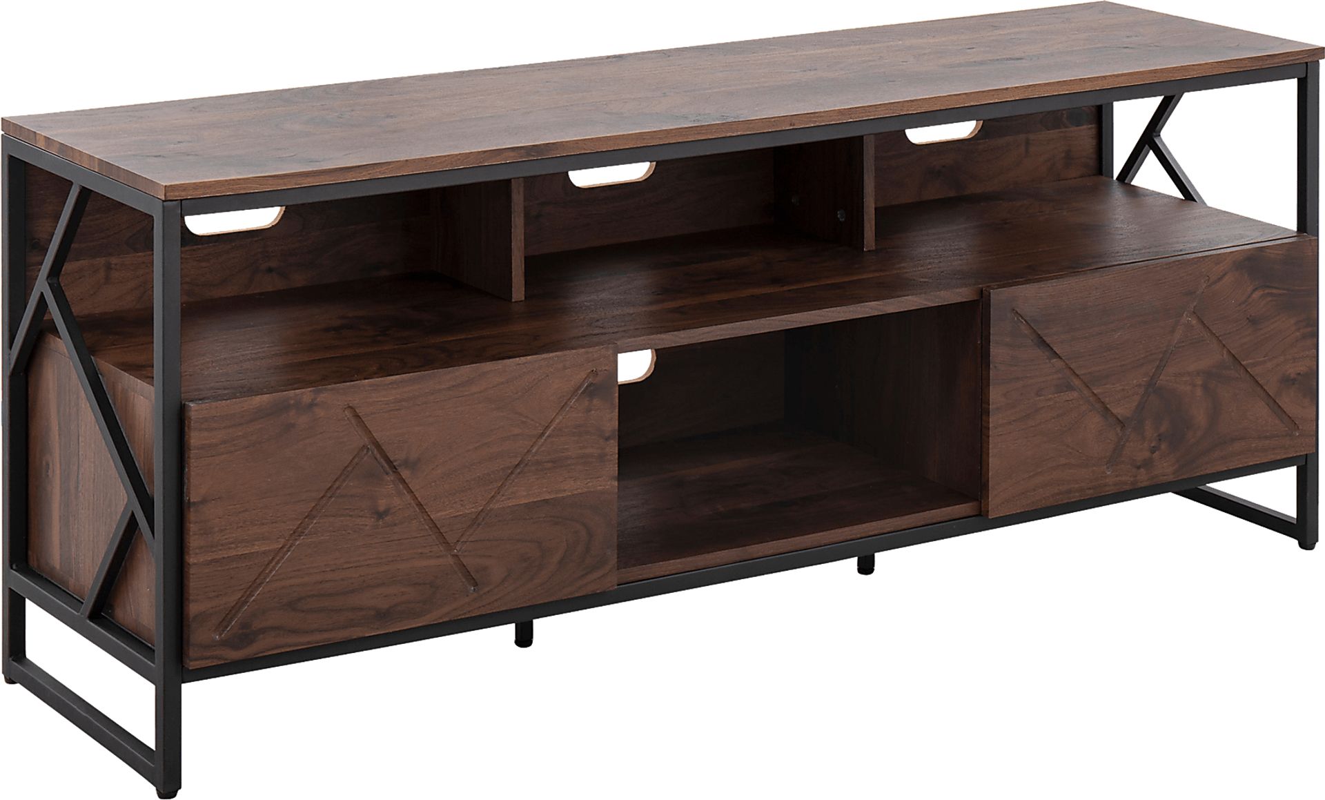 Heathfield Walnut TV Console - Image 1
