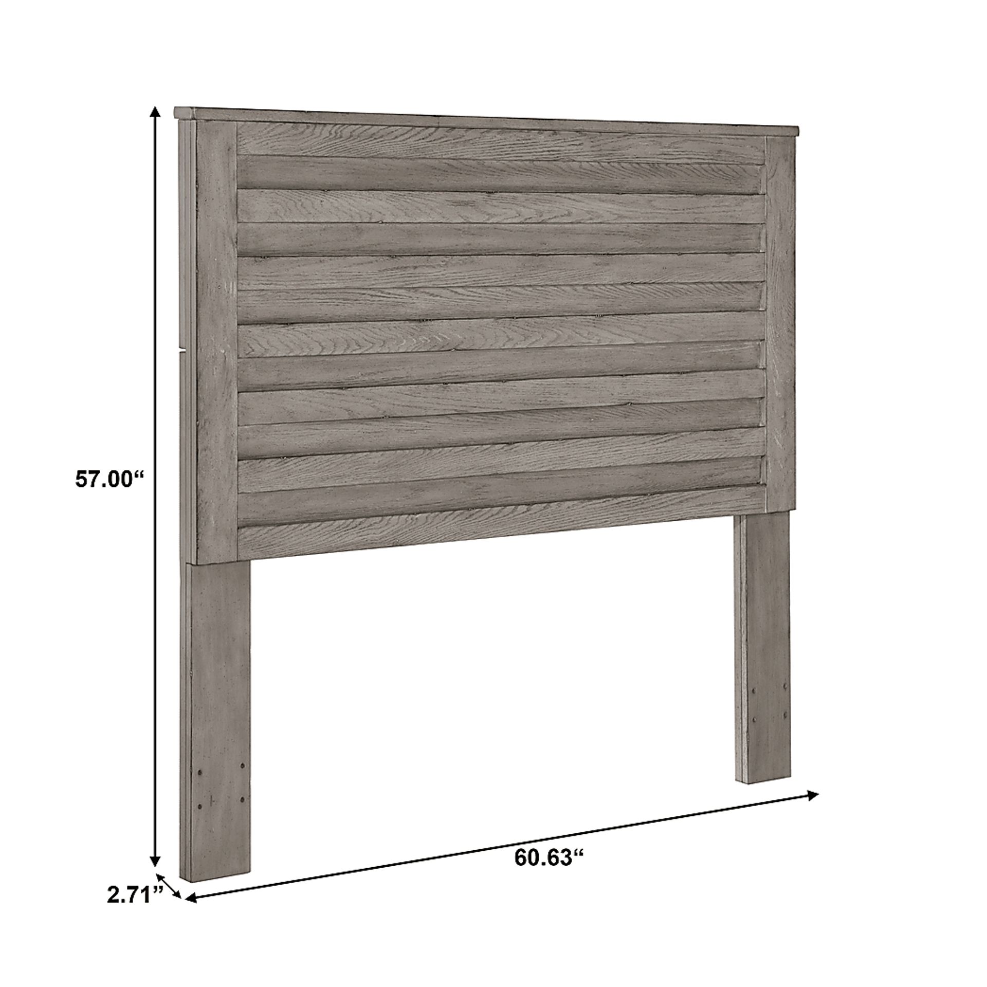 Heathmoore Gray Full/Queen Headboard - Image 6