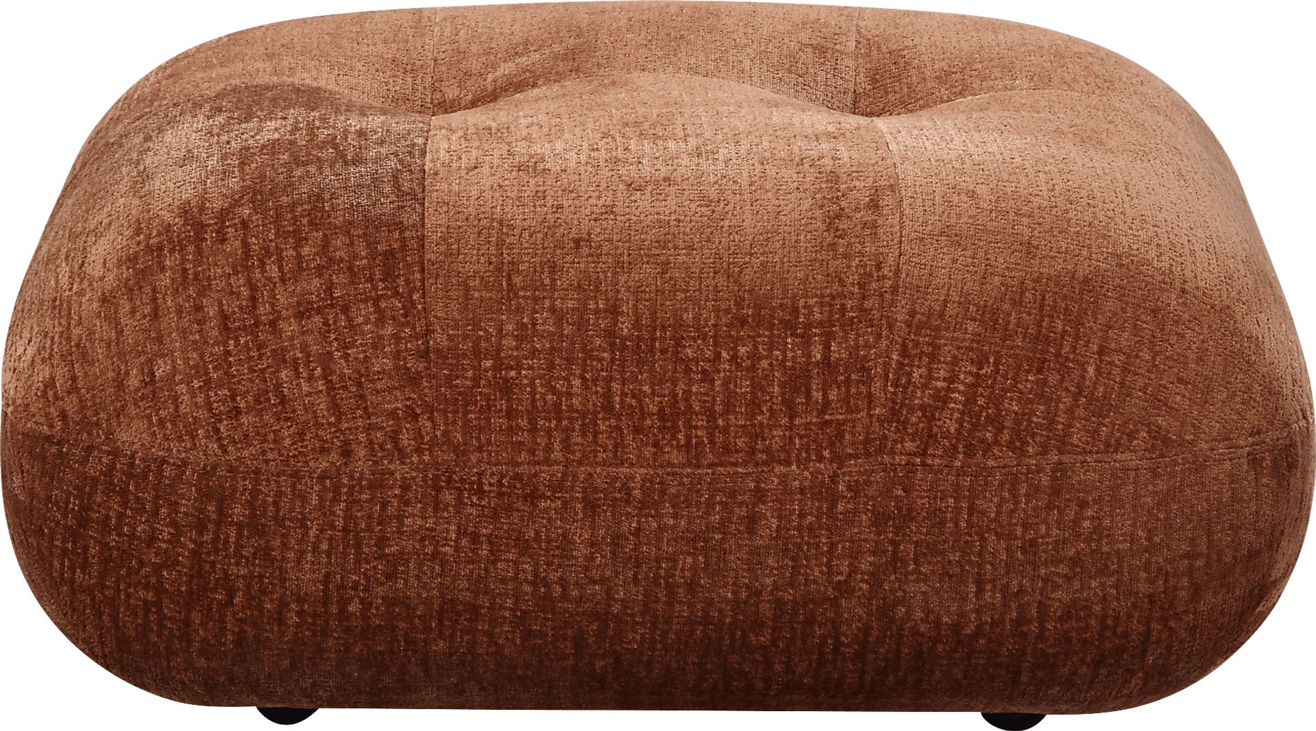 Heathmount Orange Ottoman - Image 4
