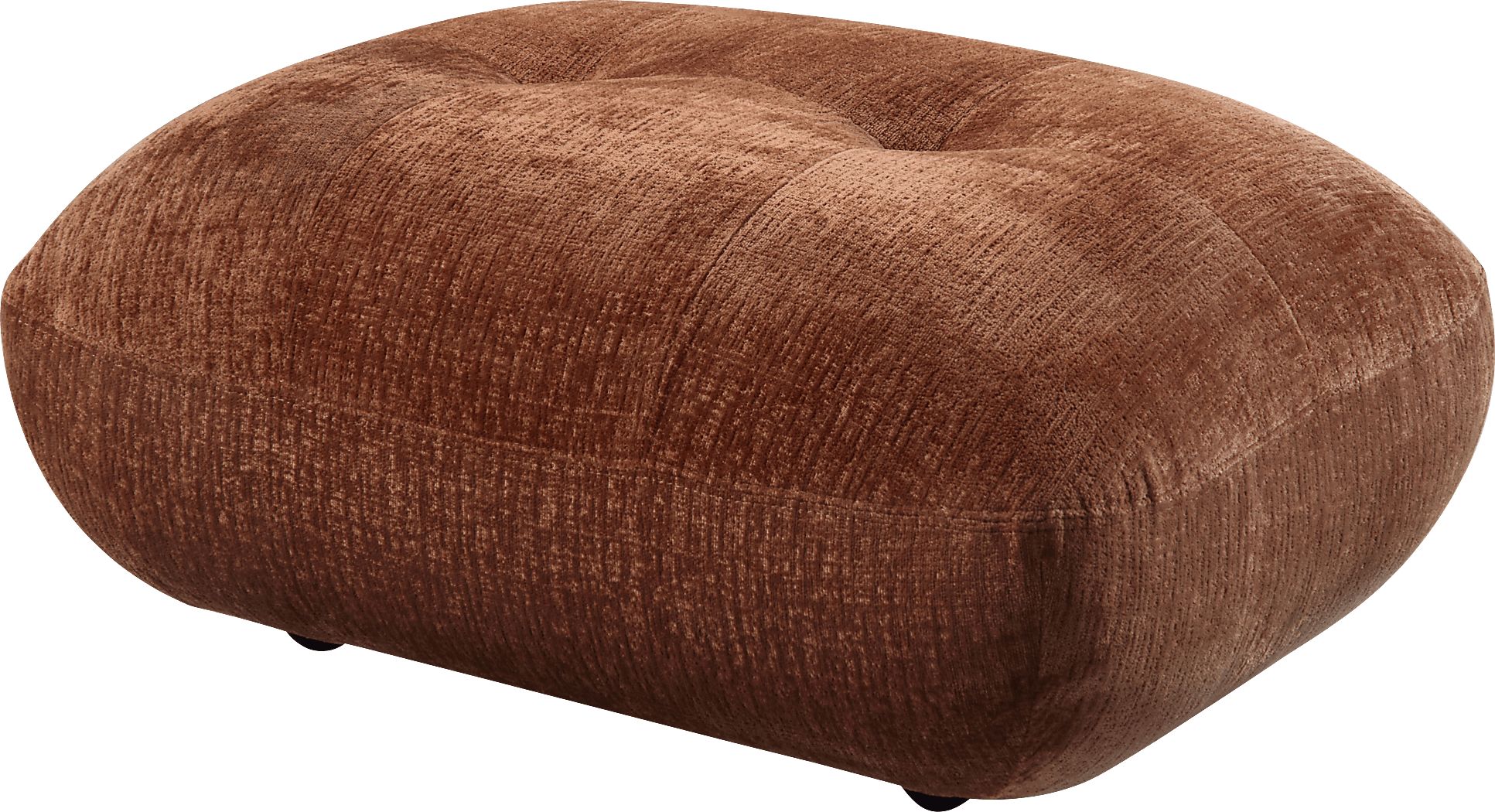 Heathmount Orange Ottoman