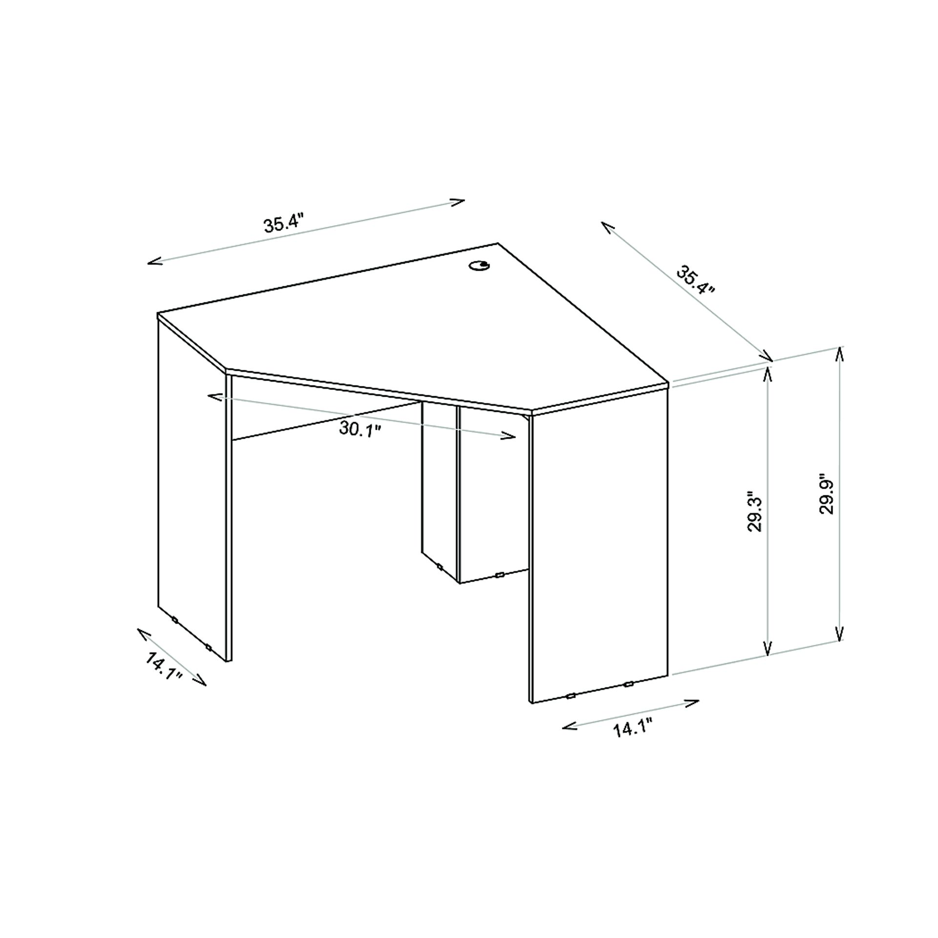 Hebard Gray Desk - Image 12