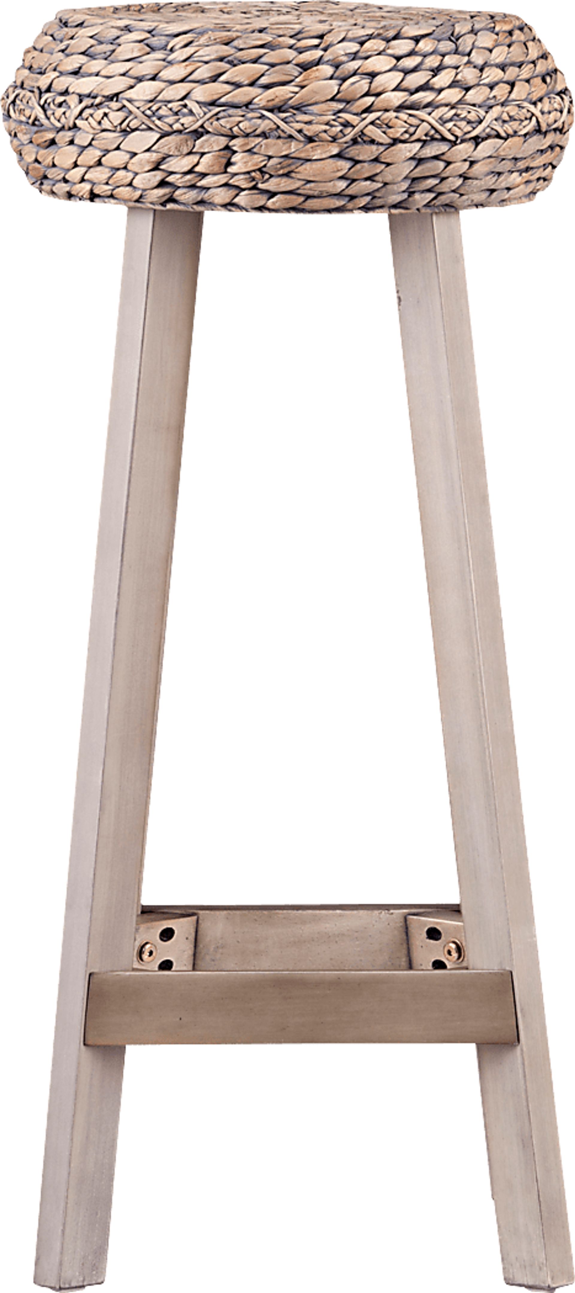 Hebberg Brown Bar Height Stool, Set of 2 - Image 4