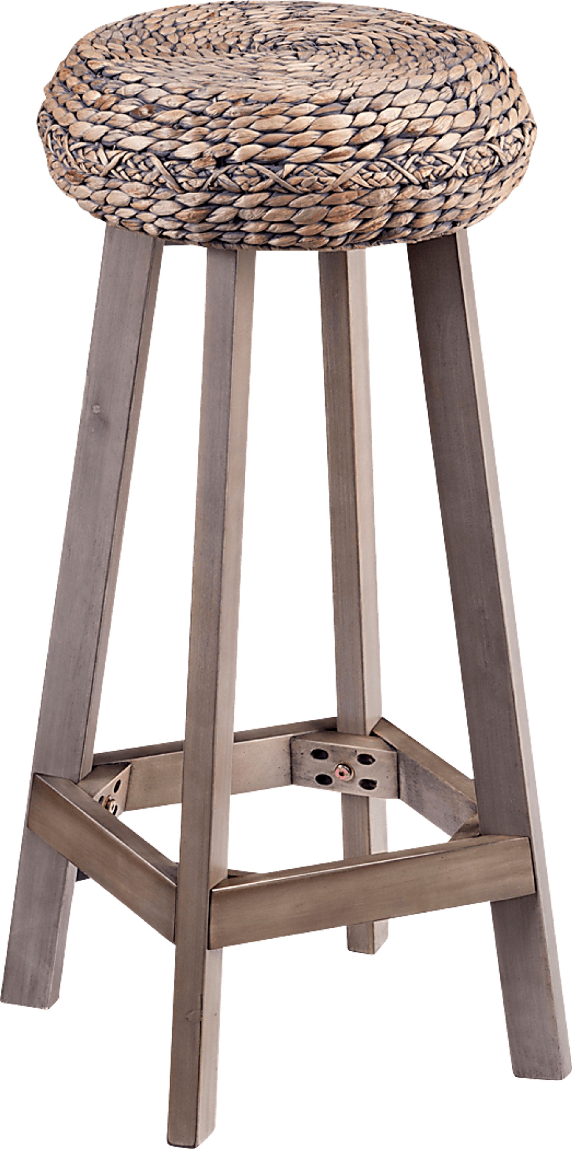 Hebberg Brown Bar Height Stool, Set of 2 - Image 5