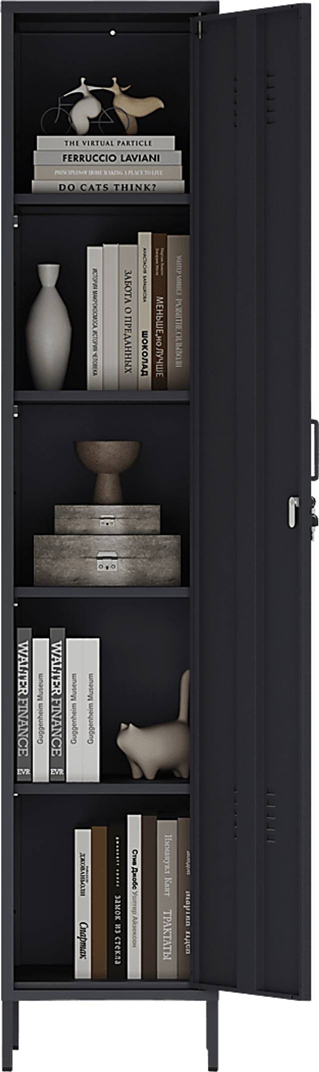 Hebnigan Black Storage Cabinet - Thumbnail - Image 6
