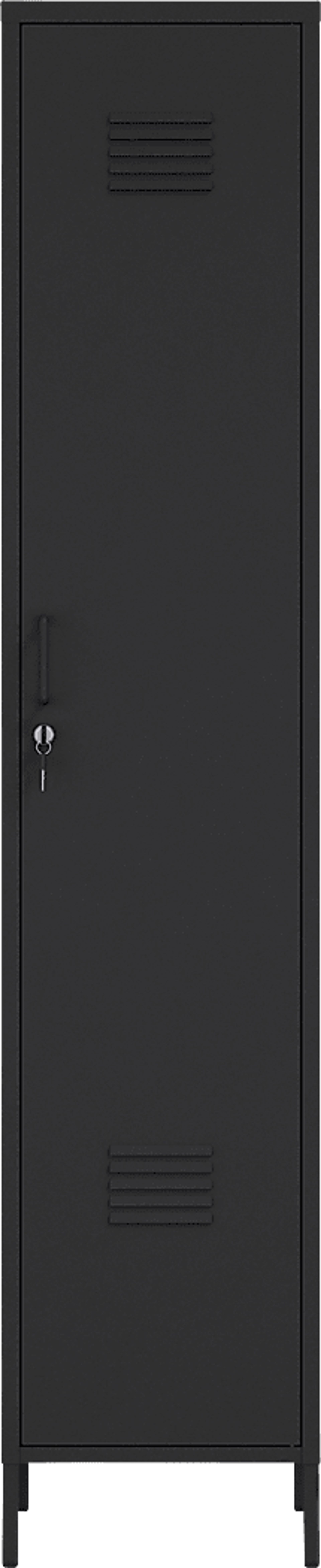 Hebnigan Black Storage Cabinet - Image 1