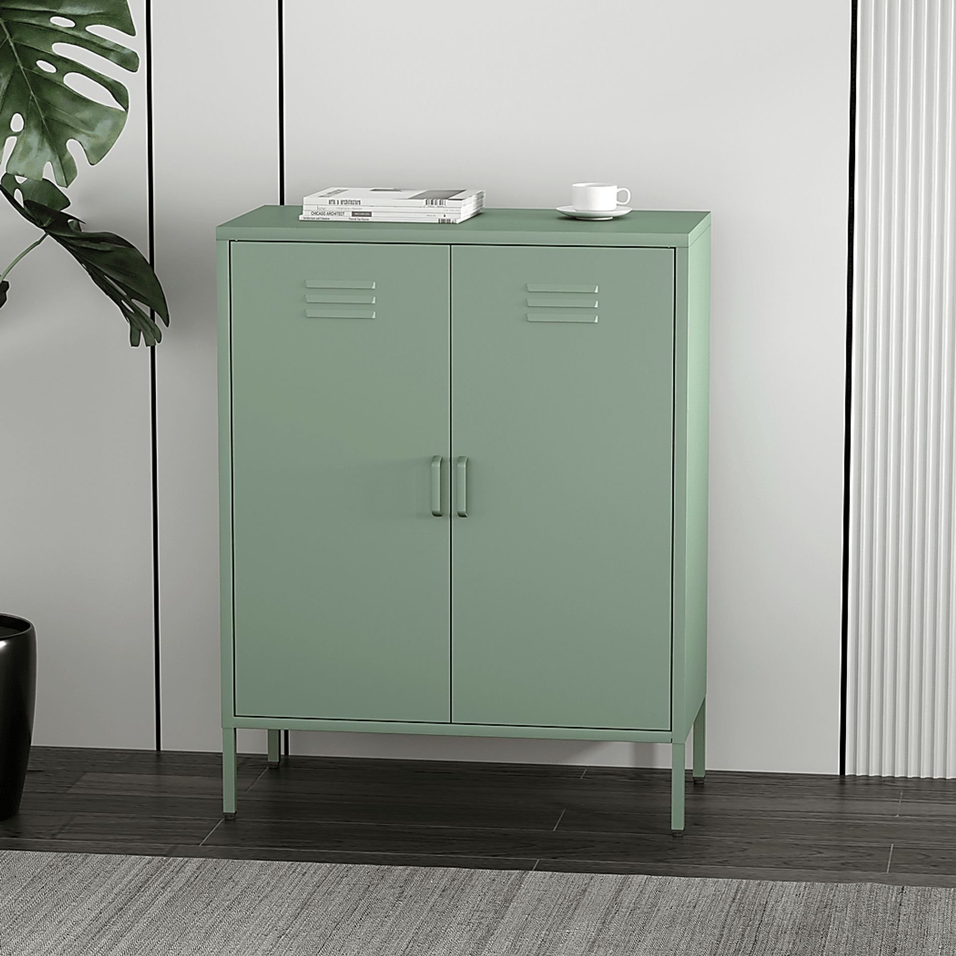 Hebnigan Green Accent Cabinet - Image 3