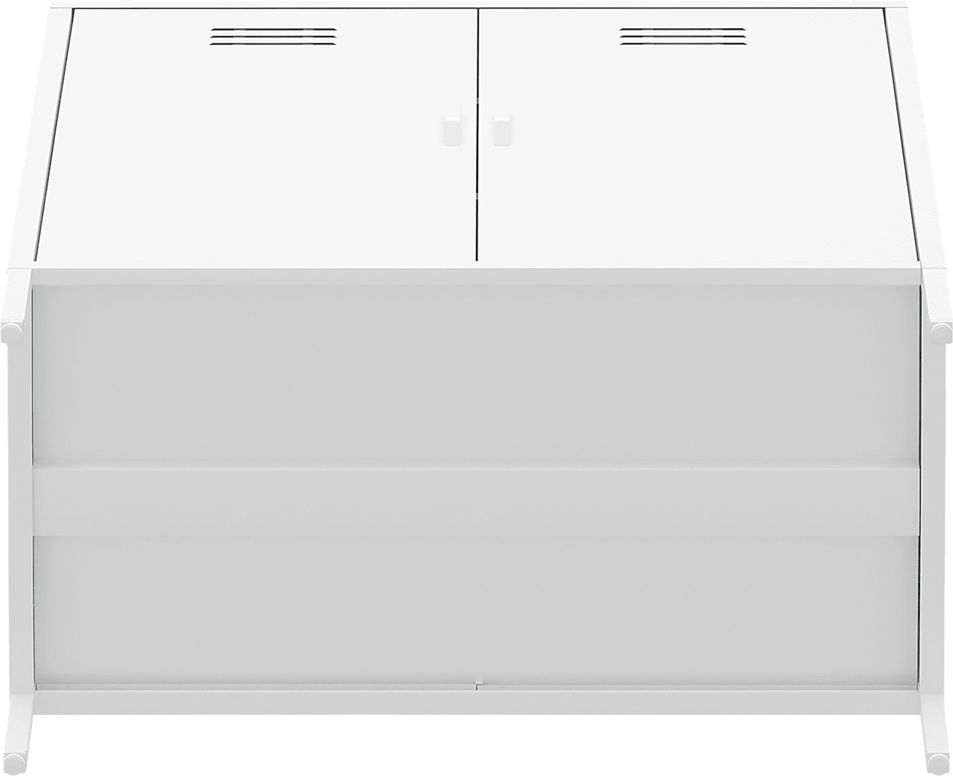 Hebnigan White Accent Cabinet - Image 7