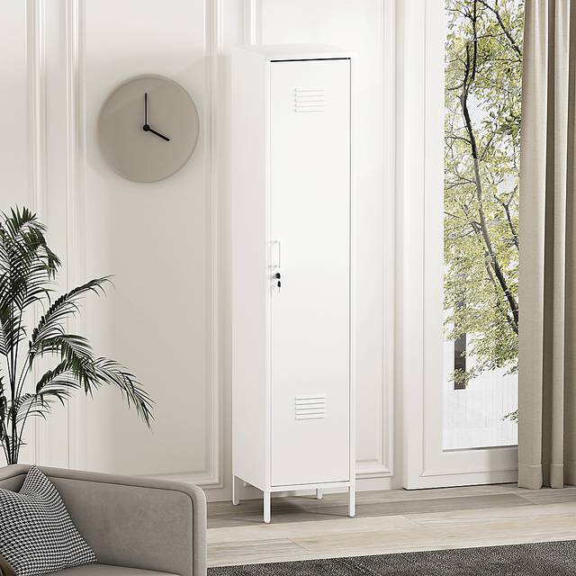 Hebnigan White Storage Cabinet - Thumbnail - Image 2