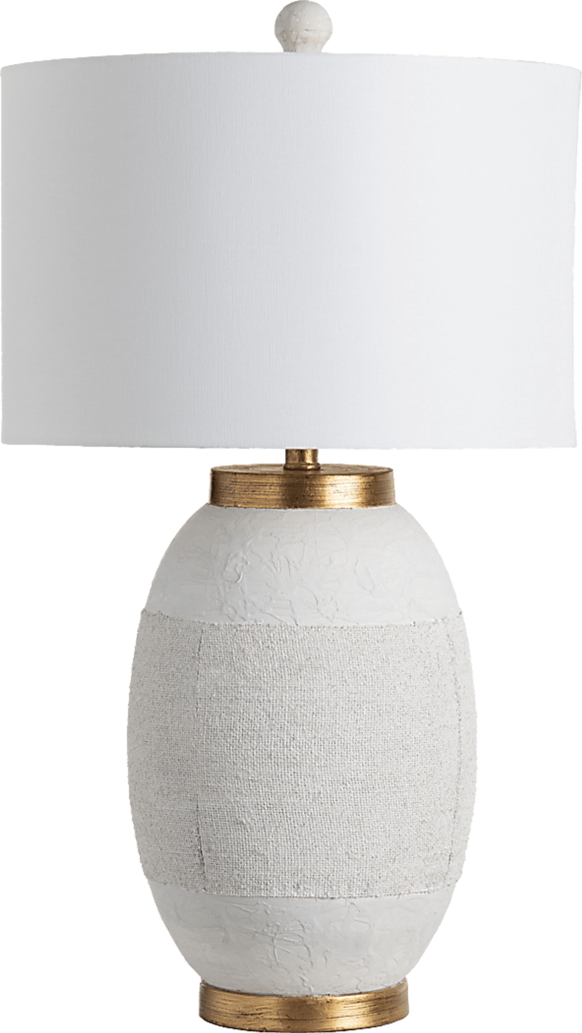 Hecate Post White Lamp - Image 1