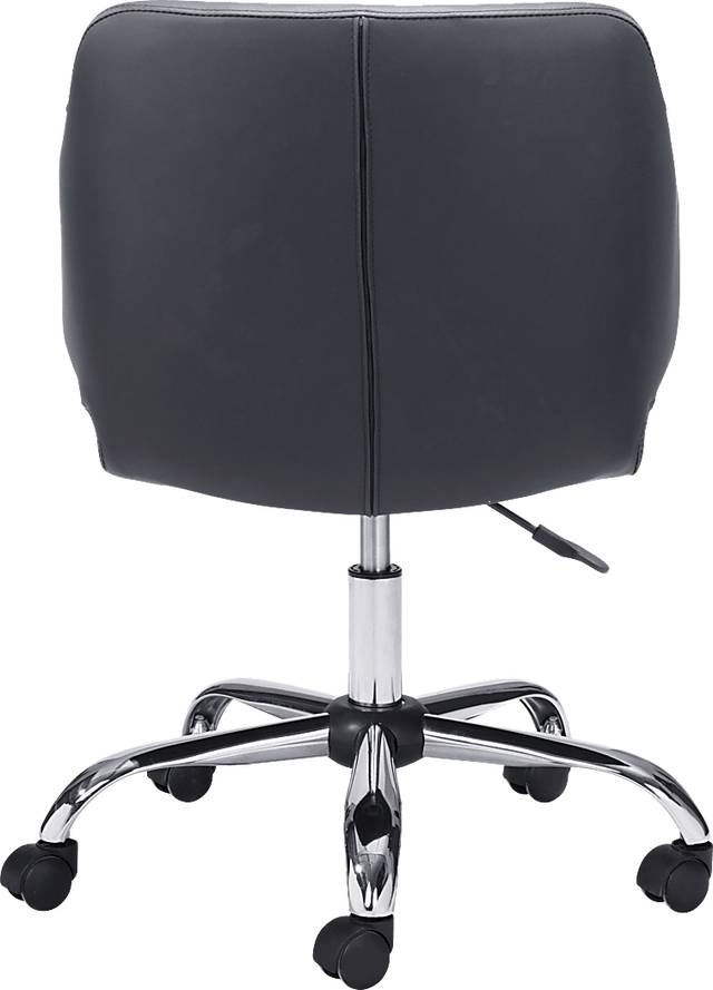 Heckney Black Office Chair - Thumbnail - Image 4