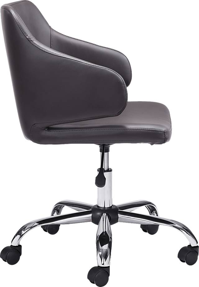 Heckney Brown Office Chair - Thumbnail - Image 2