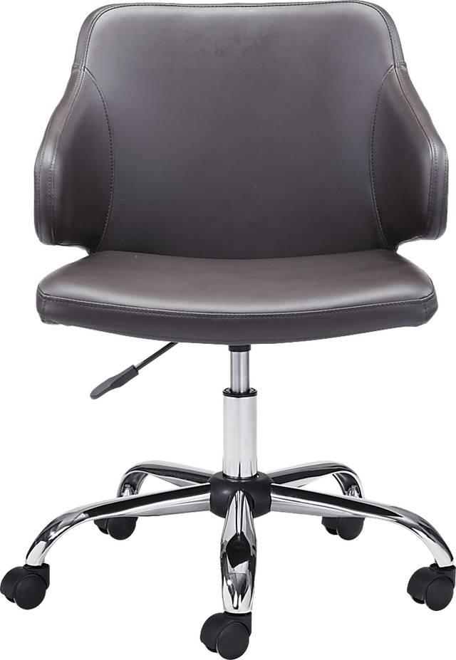 Heckney Brown Office Chair - Thumbnail - Image 3