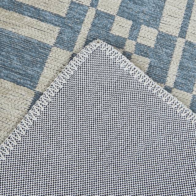 Hedis Blue 5'3 x 7' Rug - Thumbnail - Image 3