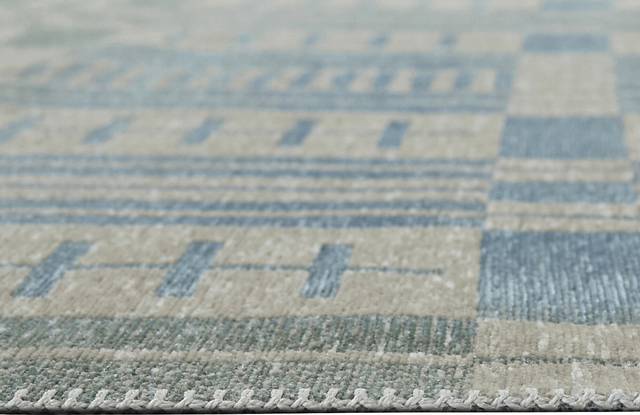 Hedis Blue 5'3 x 7' Rug - Thumbnail - Image 5