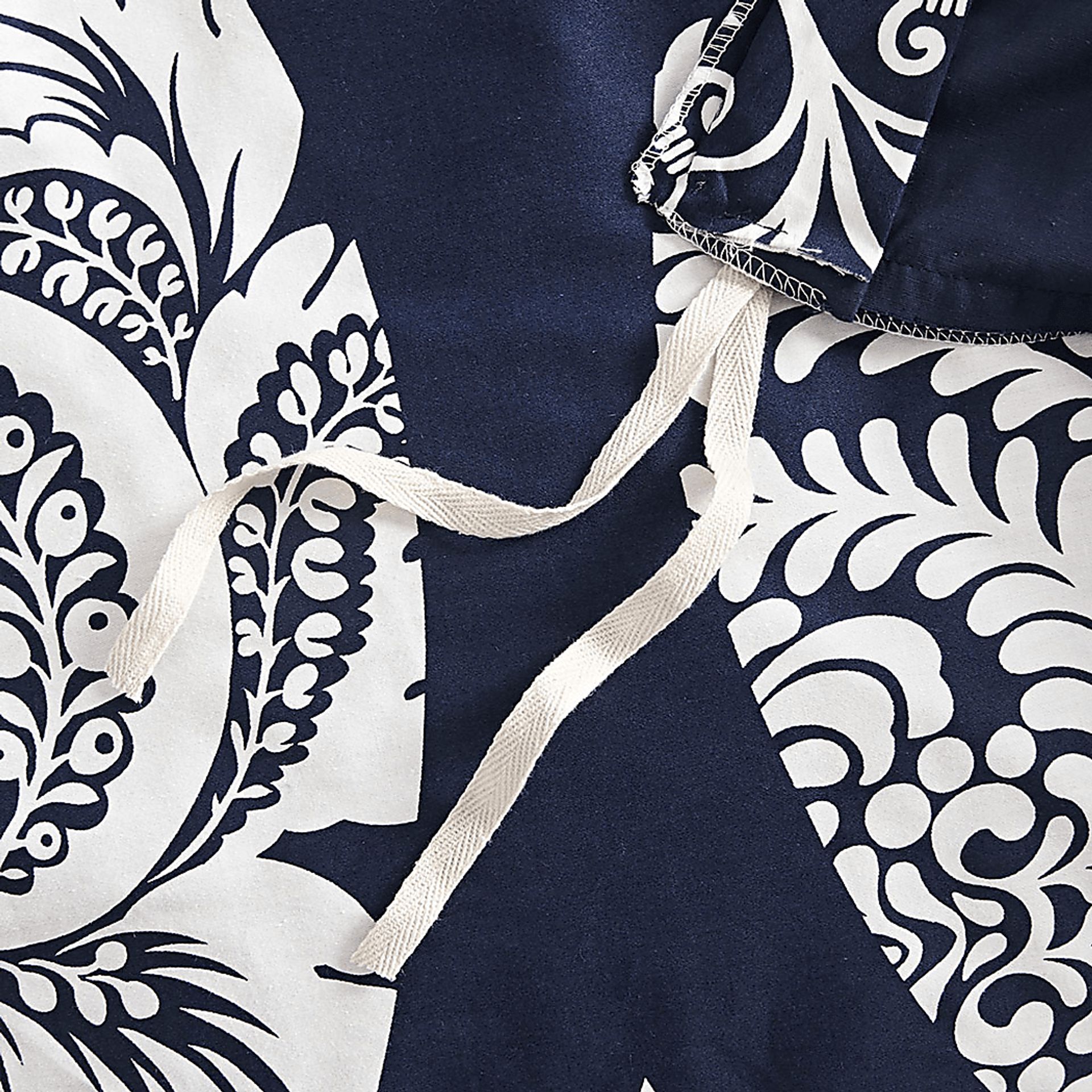 Hedwige Blue 6 Pc Full/Queen Duvet Set - Image 4