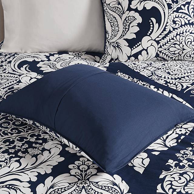Hedwige Blue 7 Pc King Comforter Set - Thumbnail - Image 6