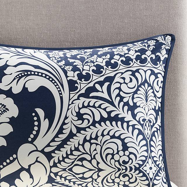 Hedwige Blue 7 Pc King Comforter Set - Thumbnail - Image 8