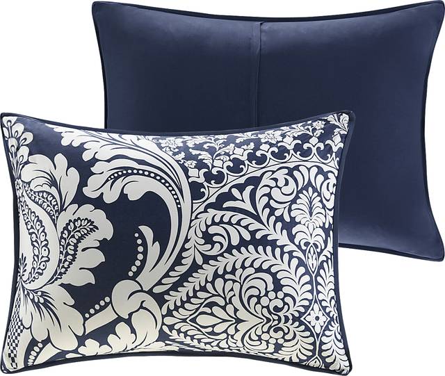 Hedwige Blue 7 Pc King Comforter Set - Thumbnail - Image 3