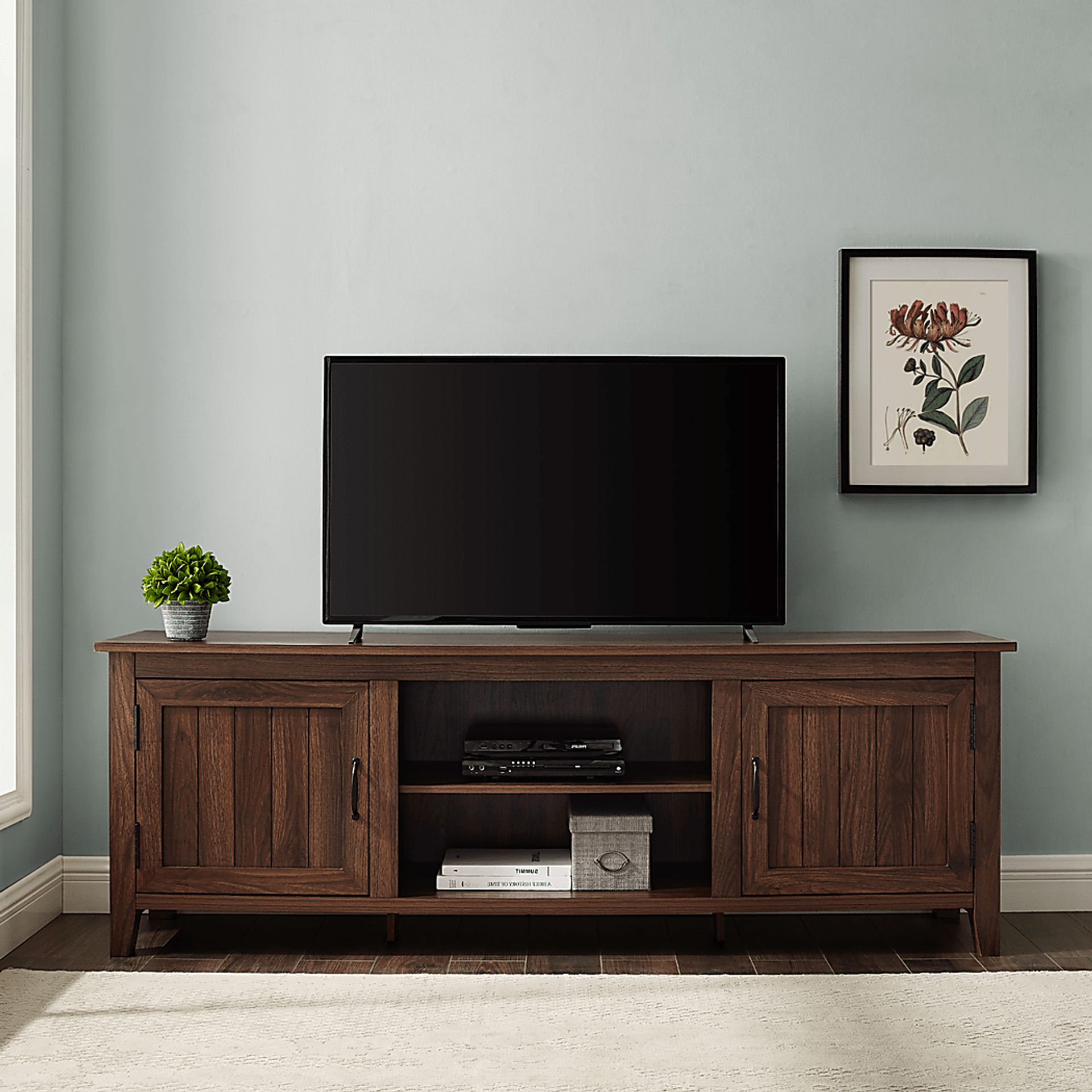 Hefley Brown 70 in. Console - Image 6