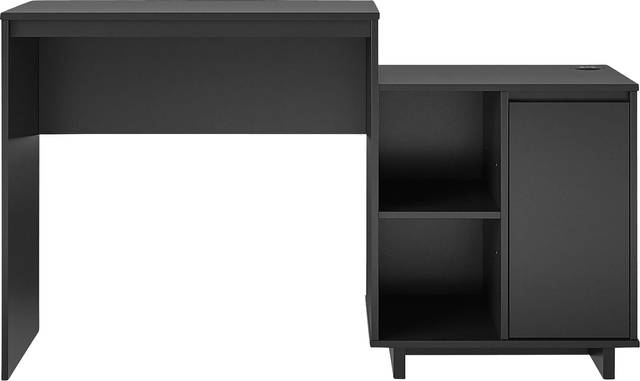 Hegbald Black Desk - Thumbnail - Image 6
