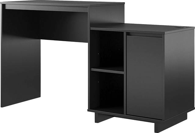 Hegbald Black Desk - Thumbnail - Image 10