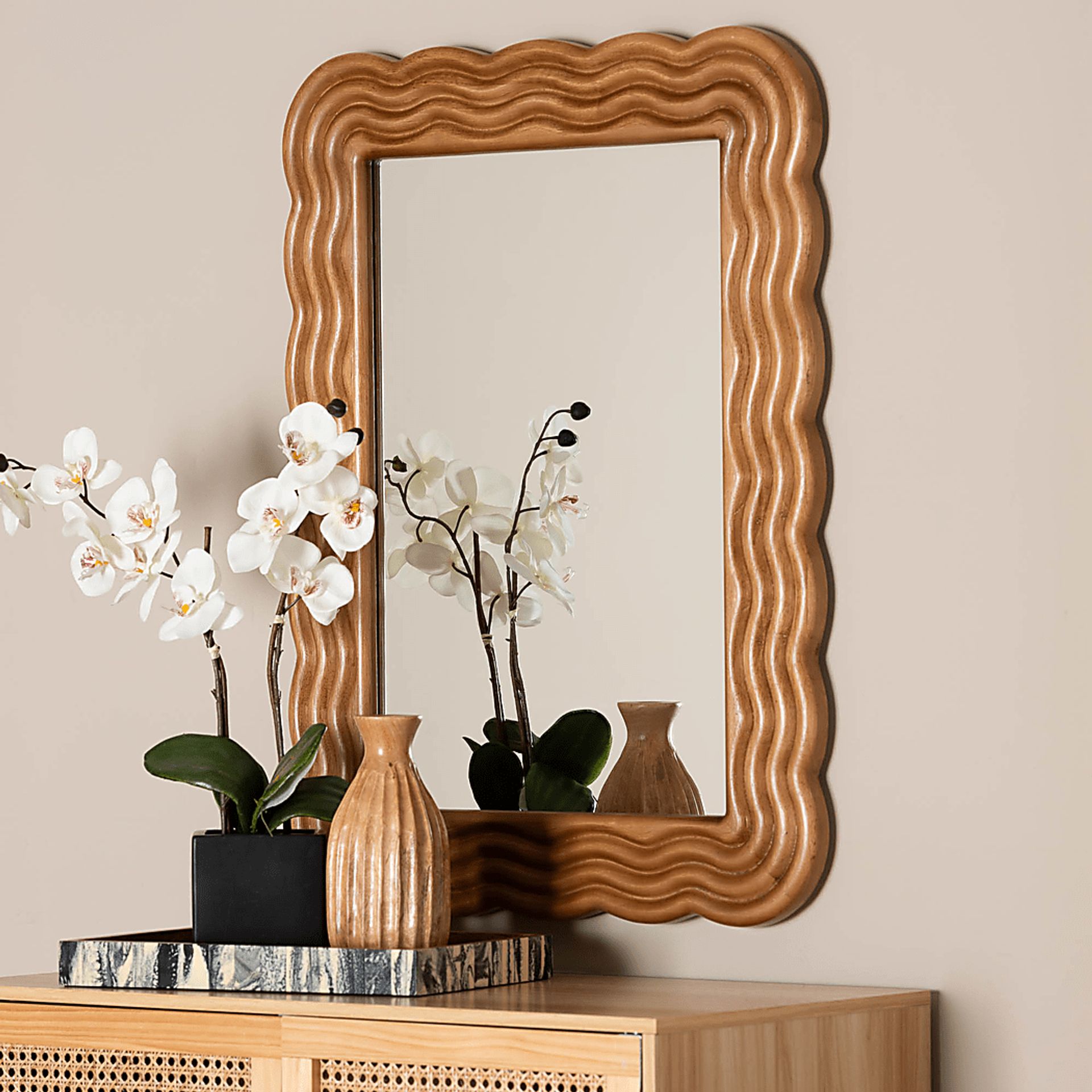 Heibel Brown Mirror - Image 2