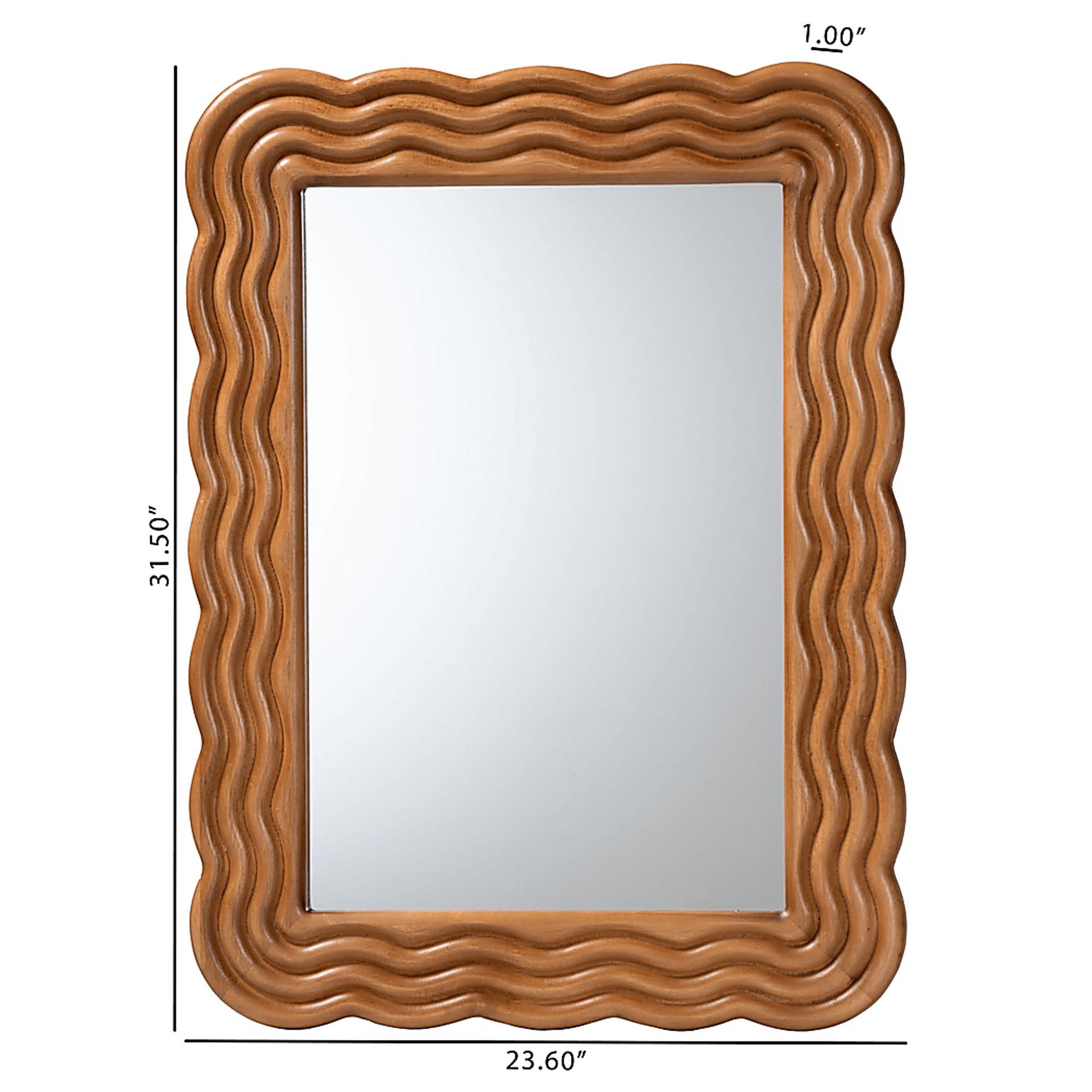 Heibel Brown Mirror - Image 4